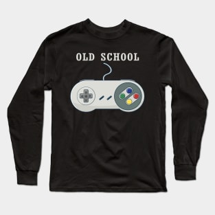 Old School Dad Gaming Long Sleeve T-Shirt